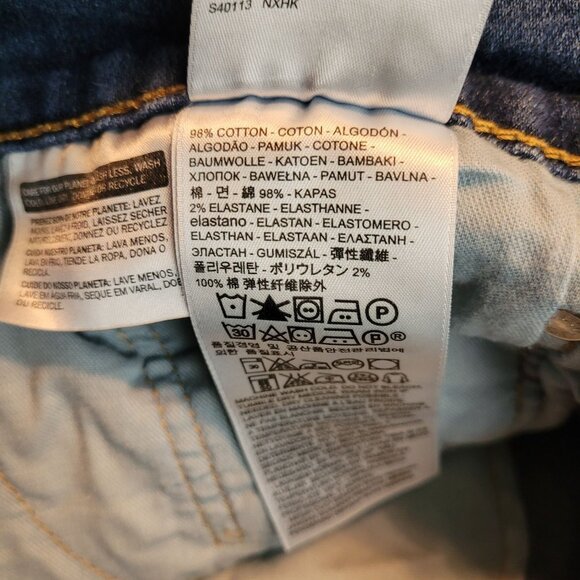 Levi's Jeans Mens 40x32 Measures 40x30 Athletic Taper 541 Medium Light Stretch - Picture 5 of 11